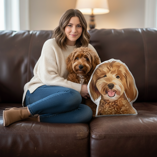 Custom Shaped Pet Pillow