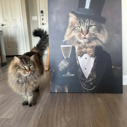 Custom Pet Portrait Canvas